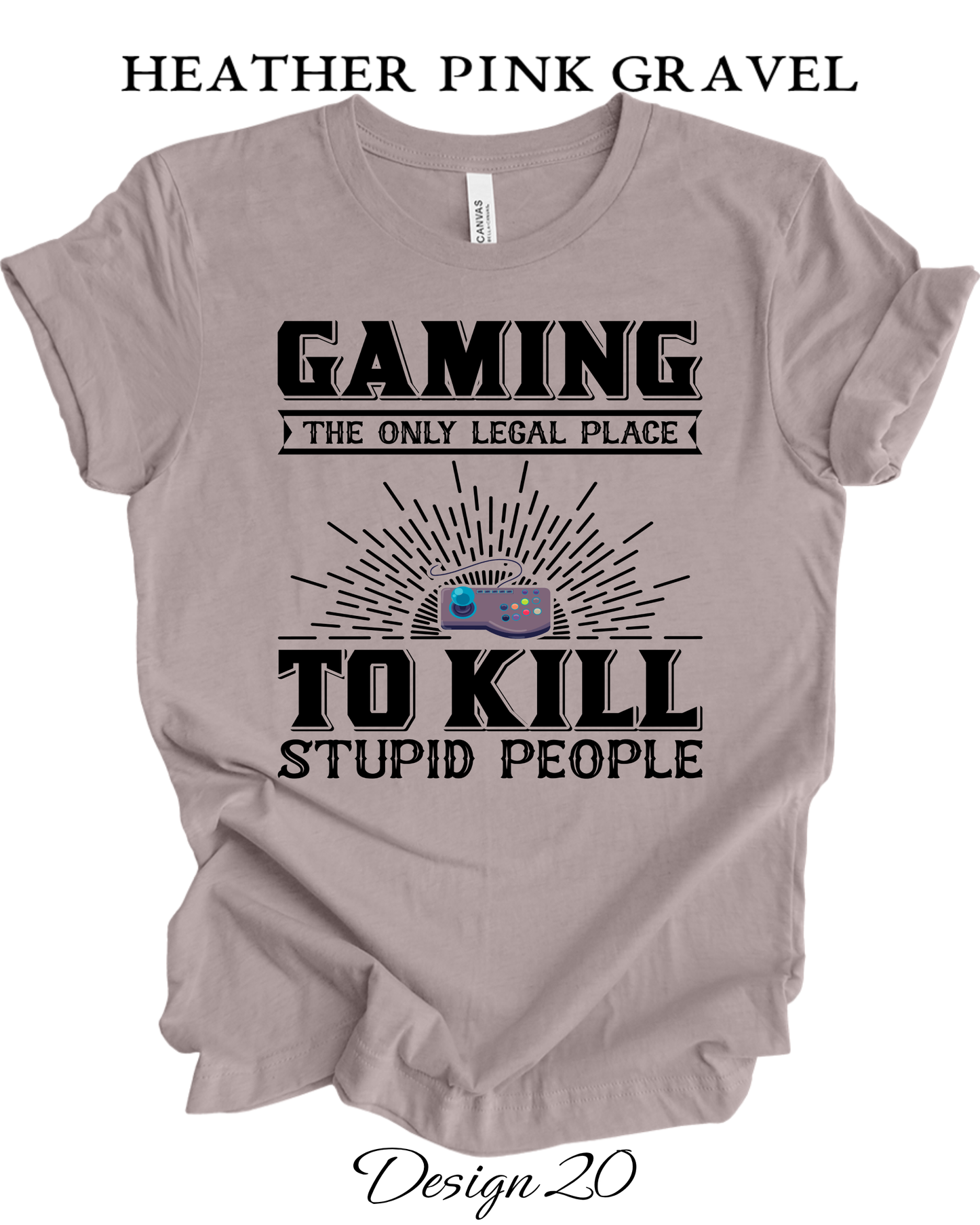 Custom Tee Unisex Crew Neck T-shirts | Video Gaming Inspired Tee