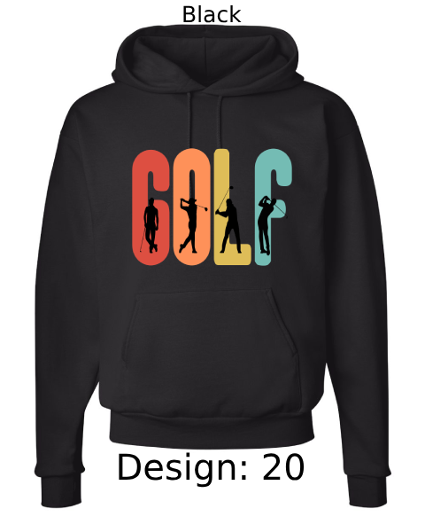Unisex Golf Hoodie Sweatshirt | Custom Hoodie