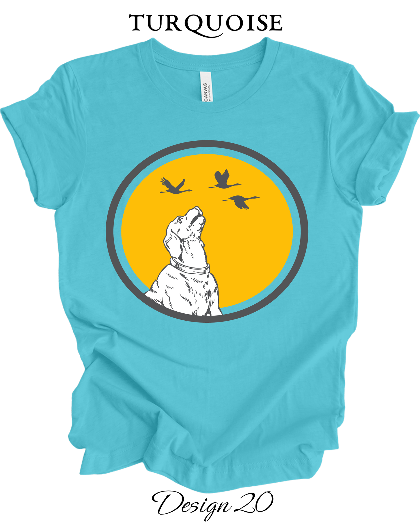 Custom Tee Unisex Crew Neck T-shirts | Dog Inspired Tee