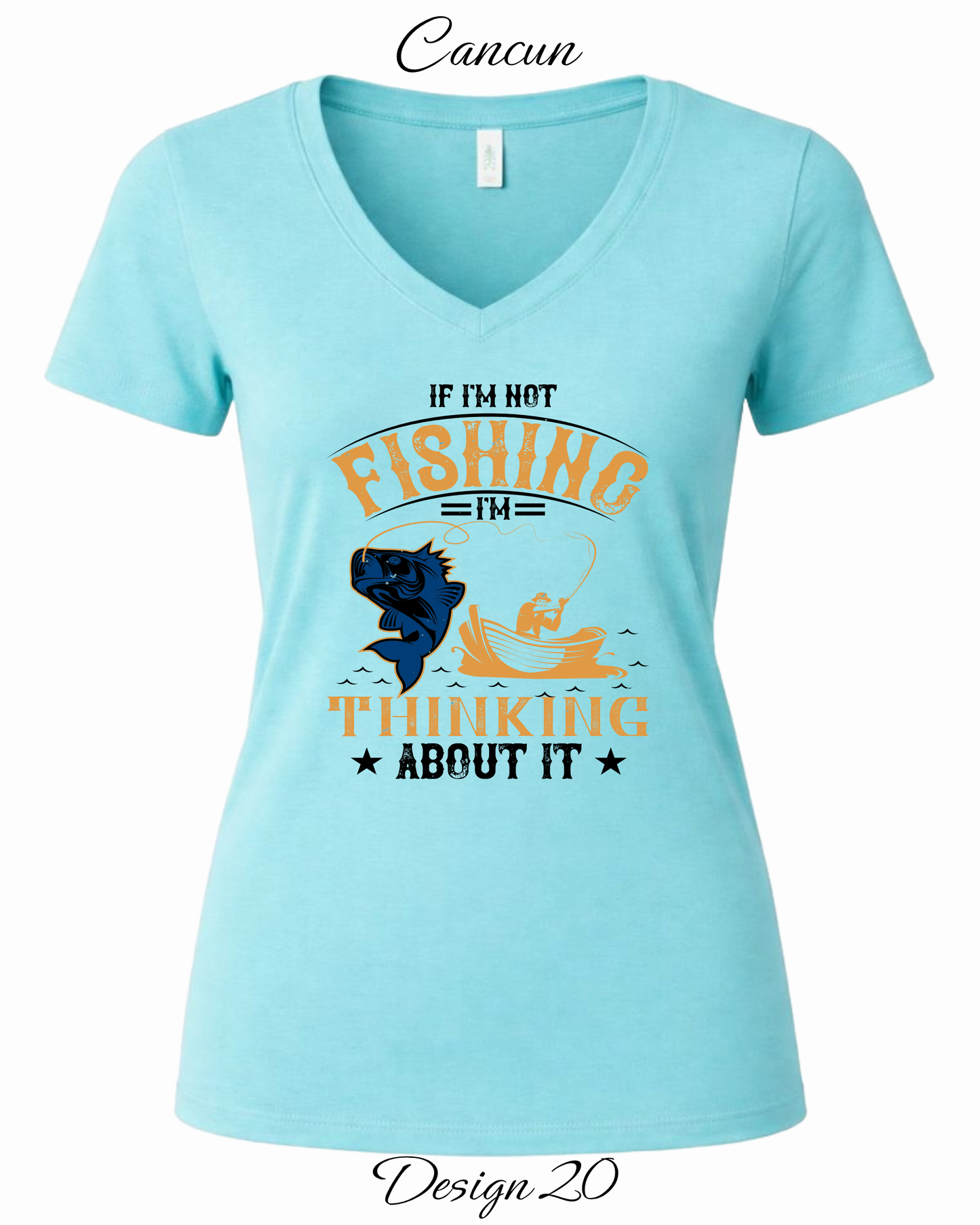 Custom Women's Tank Tops & Tees | Fishing Inspired Tee