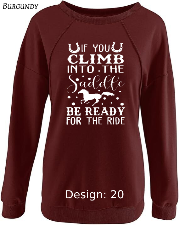 Sweatshirt Women's Country Cowboy Sweatshirt | Custom Sweatshirt
