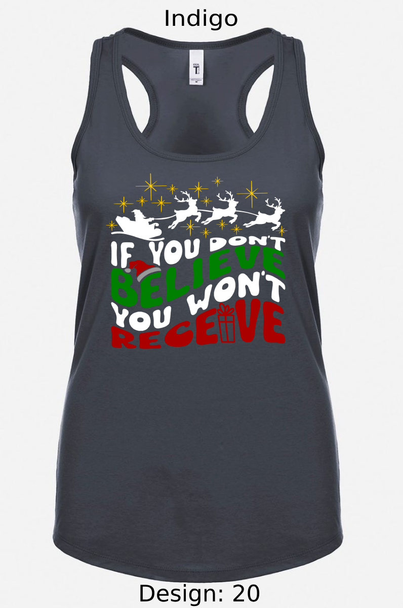 Shirts Women's Customized Tank Tops & Shirts | Christmas Funny & Cute Themed Tee