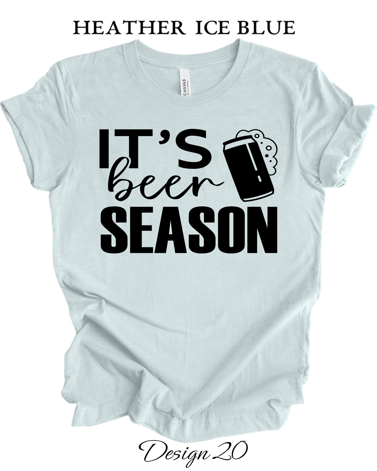 Custom Tee Unisex Crew Neck T-Shirts | Funny Alcohol Inspired Tee