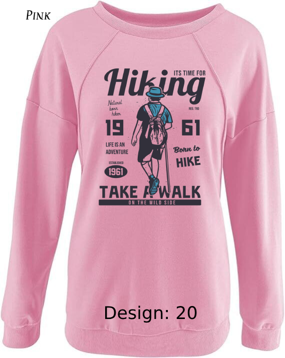 Sweatshirt Women's Camping Sweatshirt | Custom Sweatshirt