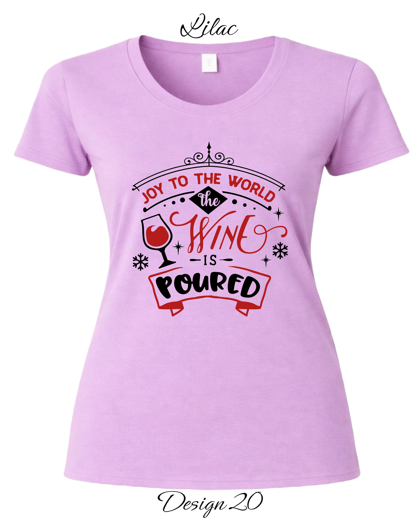 Custom Women's Tank Tops & Tees | Christmas Funny Drinking Inspired Tee