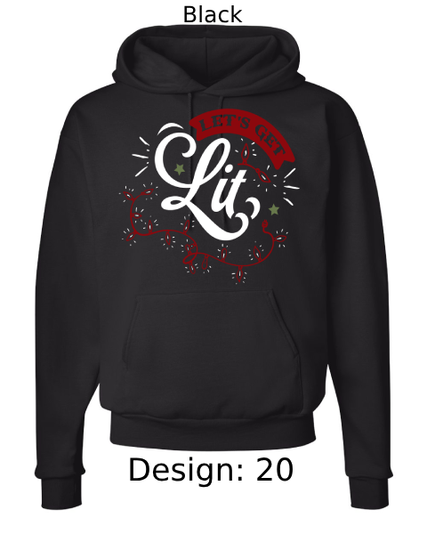 Unisex Christmas Funny Drinking Hoodie Sweatshirt | Custom Hoodie