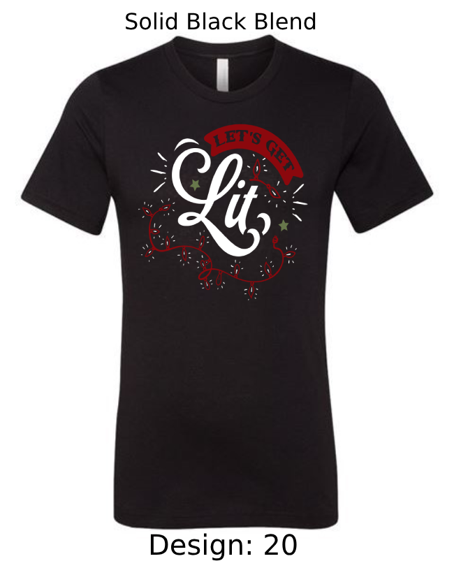 Shirts Men's Customized T-Shirts | Christmas Funny Drinking Themed Tee