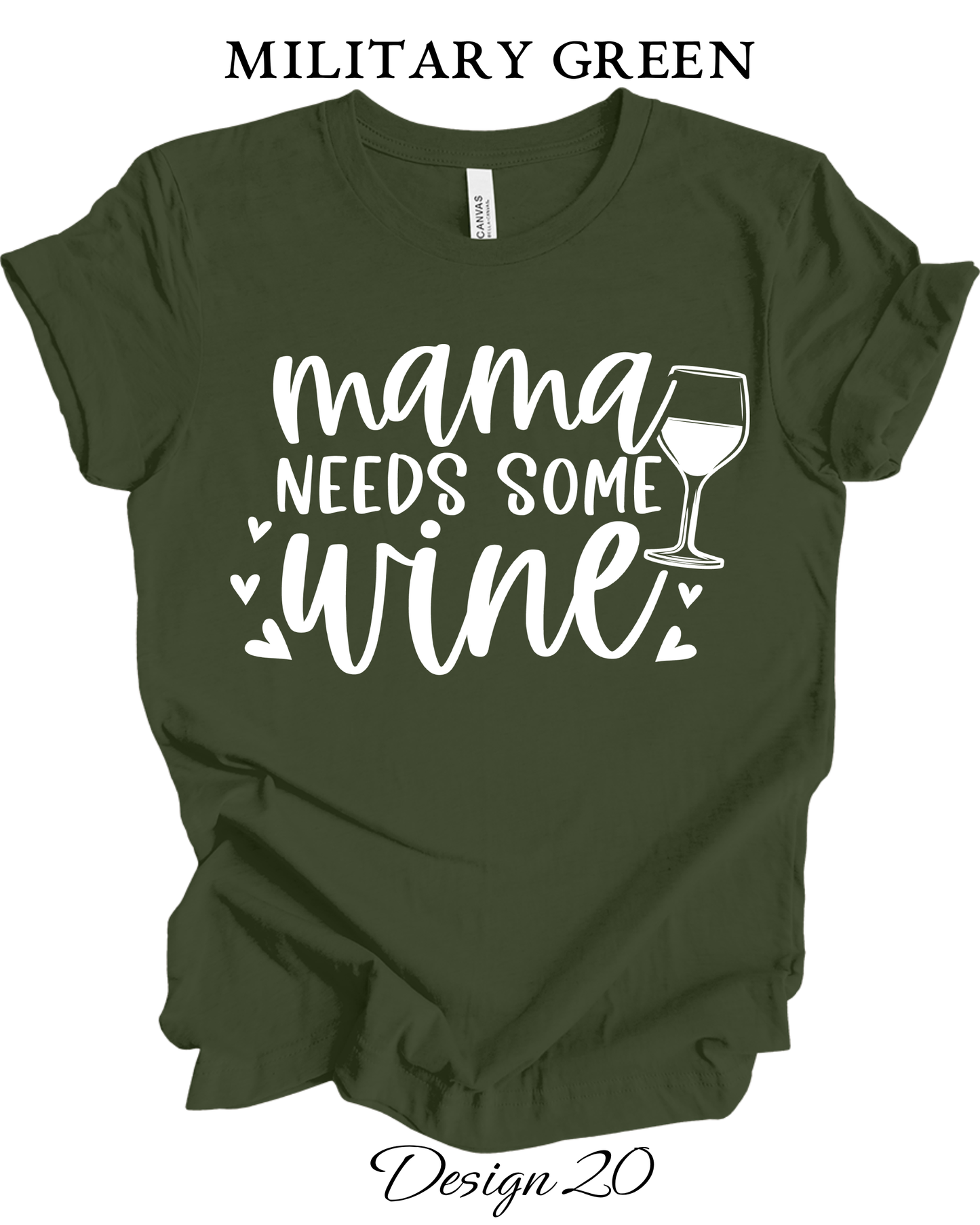 Custom Tee Unisex Crew Neck T-Shirts | Funny Wine Inspired Tee