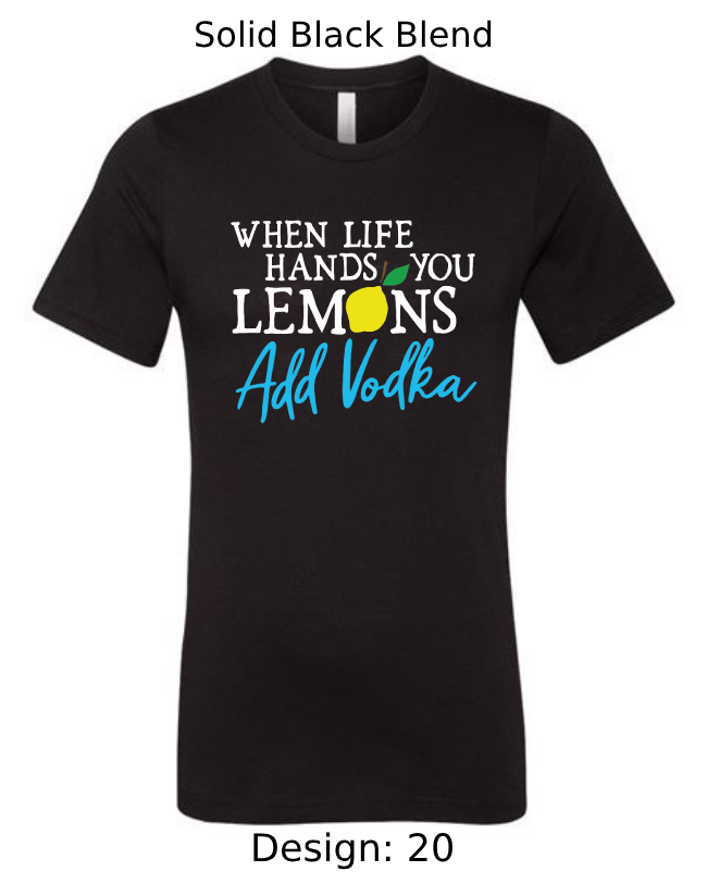 Shirts Men's Customized T-Shirts | Funny Alcohol Themed Tee