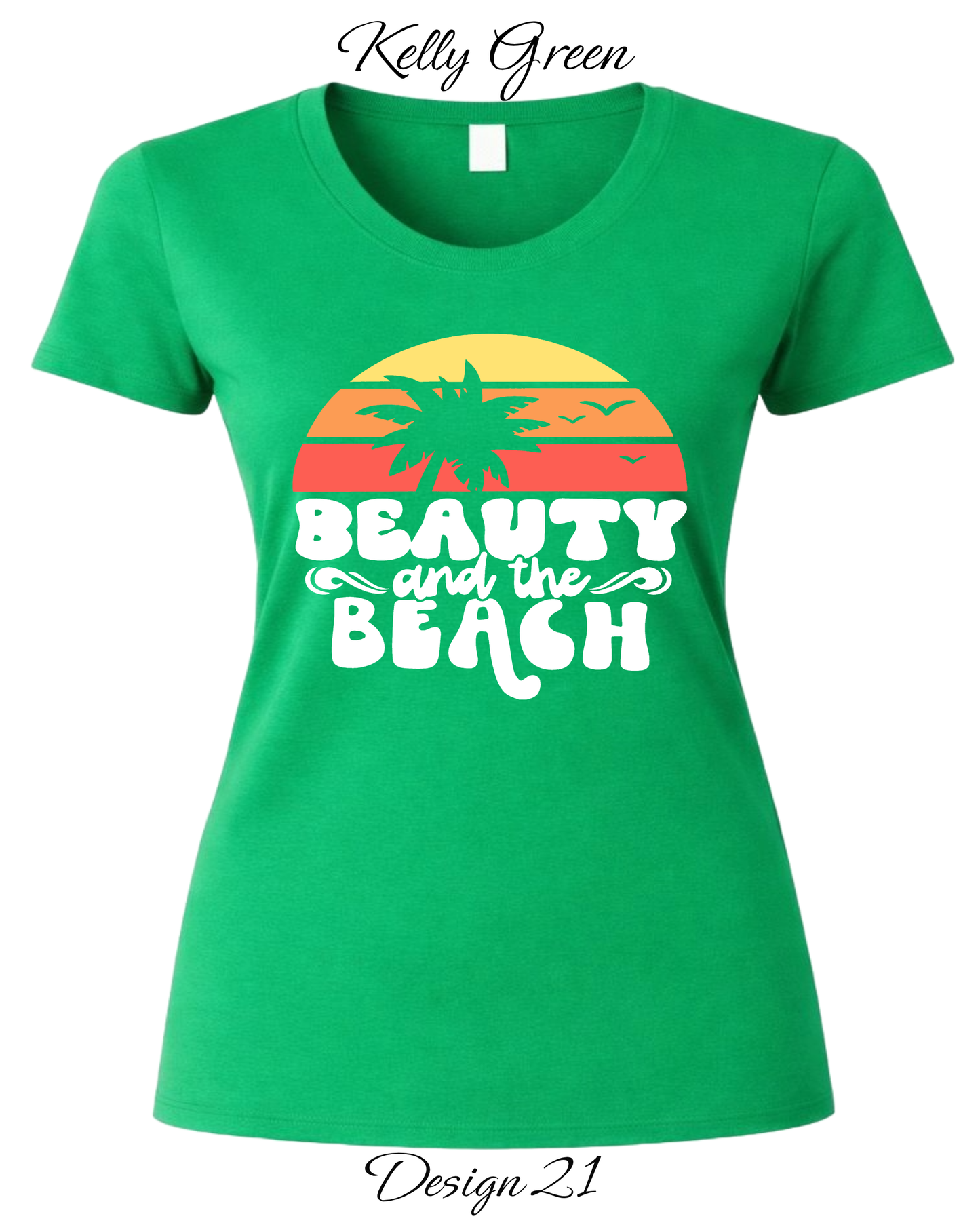Custom Women's Tank Tops & Tees | Beach Inspired Tee