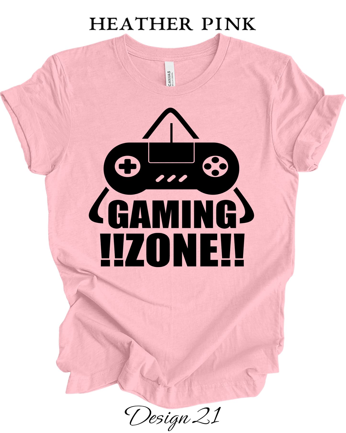 Custom Tee Unisex Crew Neck T-shirts | Video Gaming Inspired Tee
