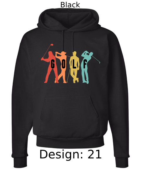 Unisex Golf Hoodie Sweatshirt | Custom Hoodie