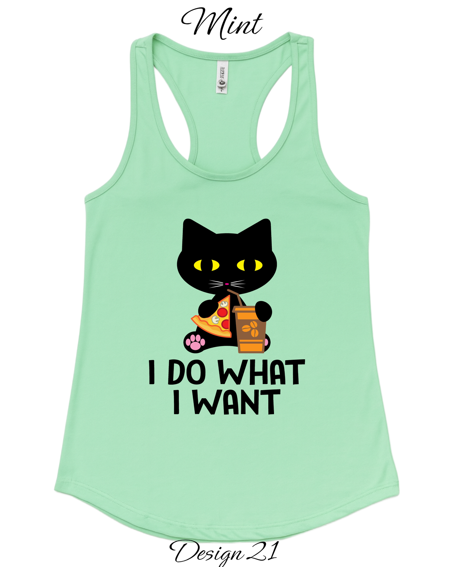 Custom Women's Tank Tops & Tees | Cat Inspired Tee