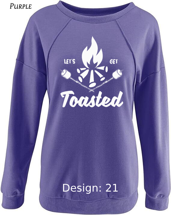 Sweatshirt Women's Camping Sweatshirt | Custom Sweatshirt