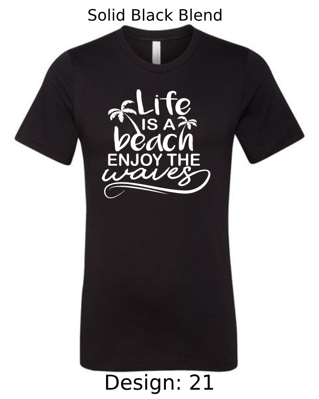 Shirts Men's Customized T-Shirts | Beach Themed Tee