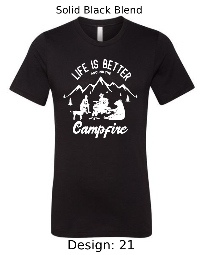 Shirts Men's Customized T-Shirts | Camping Themed Tee