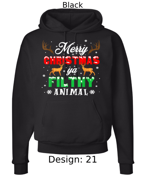 Unisex Christmas Funny Hoodie Sweatshirt | Custom Hoodie