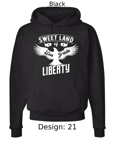 Unisex Patriotic Hoodie Sweatshirt | Custom Hoodie