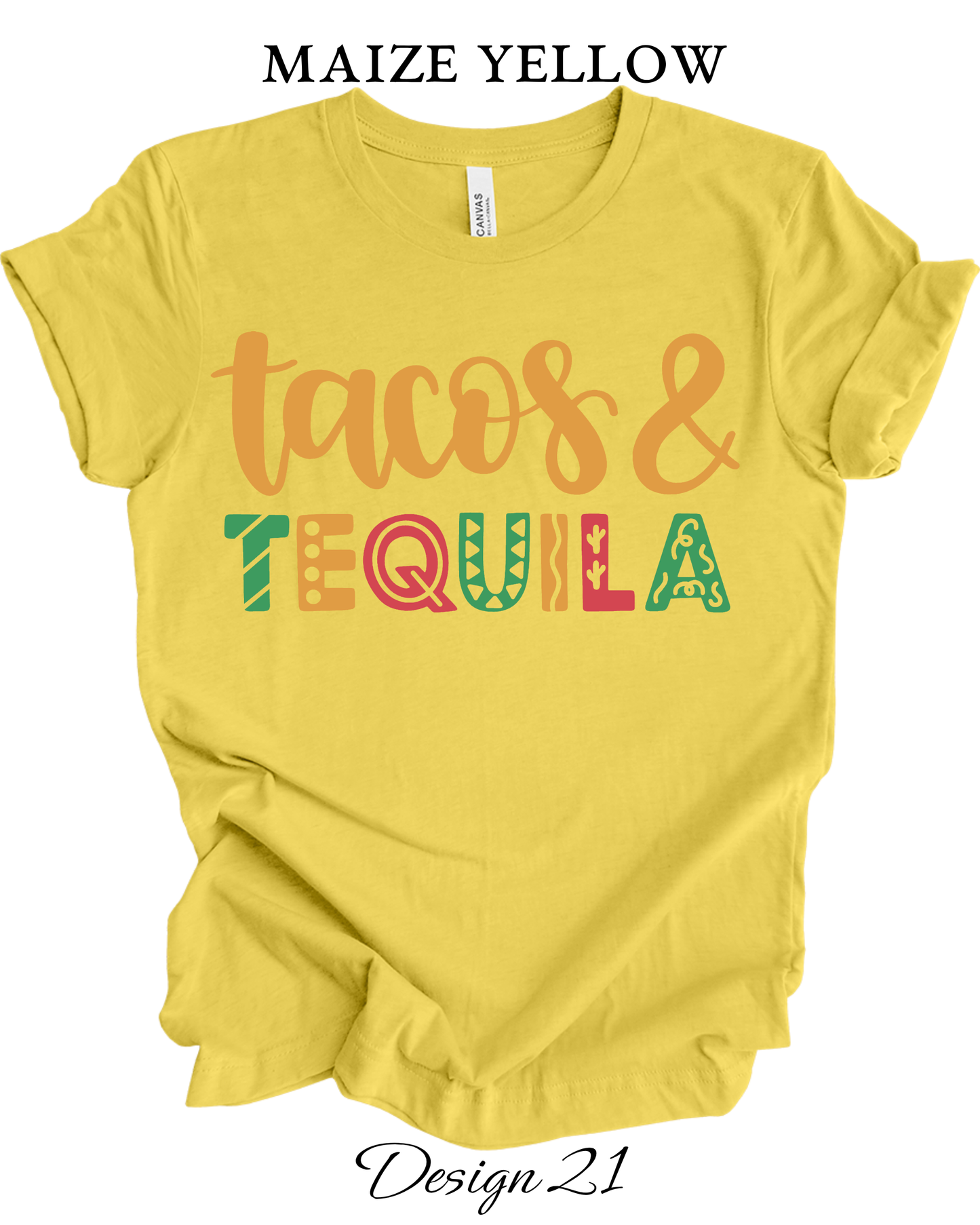 Custom Tee Unisex Crew Neck T-Shirts | Cinco de Mayo Inspired Tee