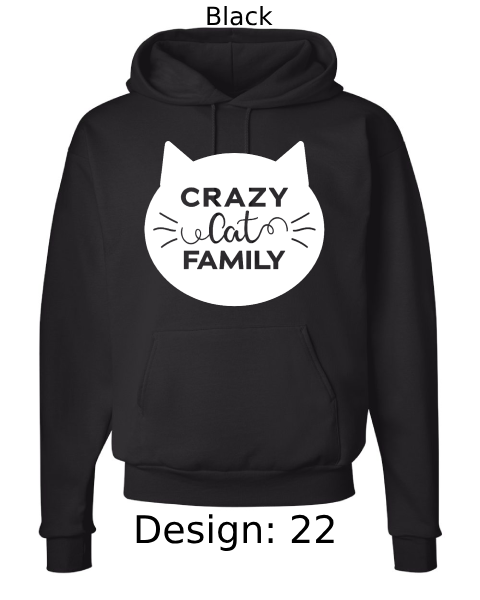 Unisex Cat Hoodie Sweatshirt | Custom Hoodie