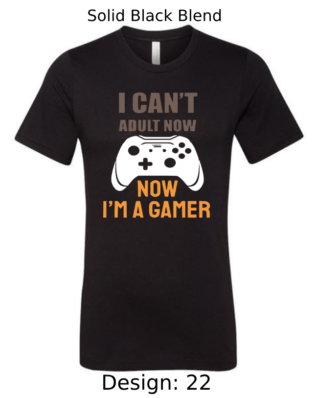 Shirts Men's Customized T-Shirts | Video Gaming Themed Tee