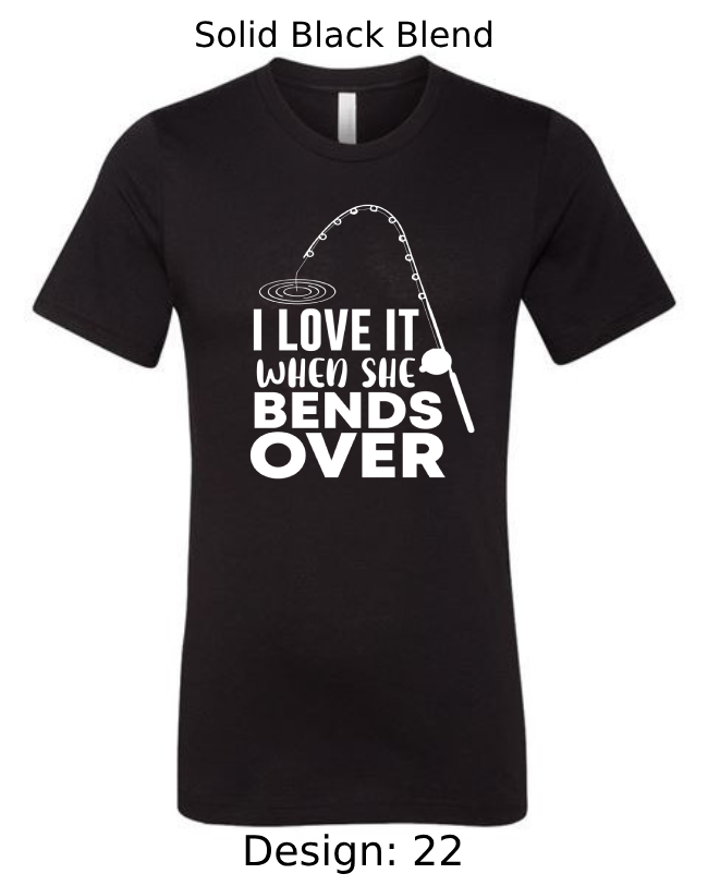 Shirts Men's Customized T-Shirts | Fishing Themed Tee