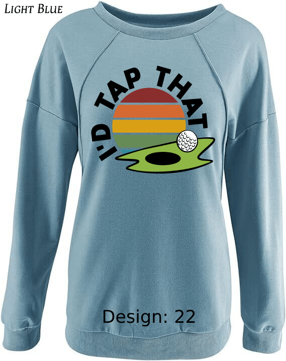 Sweatshirt Women's Golf Sweatshirt | Custom Sweatshirt