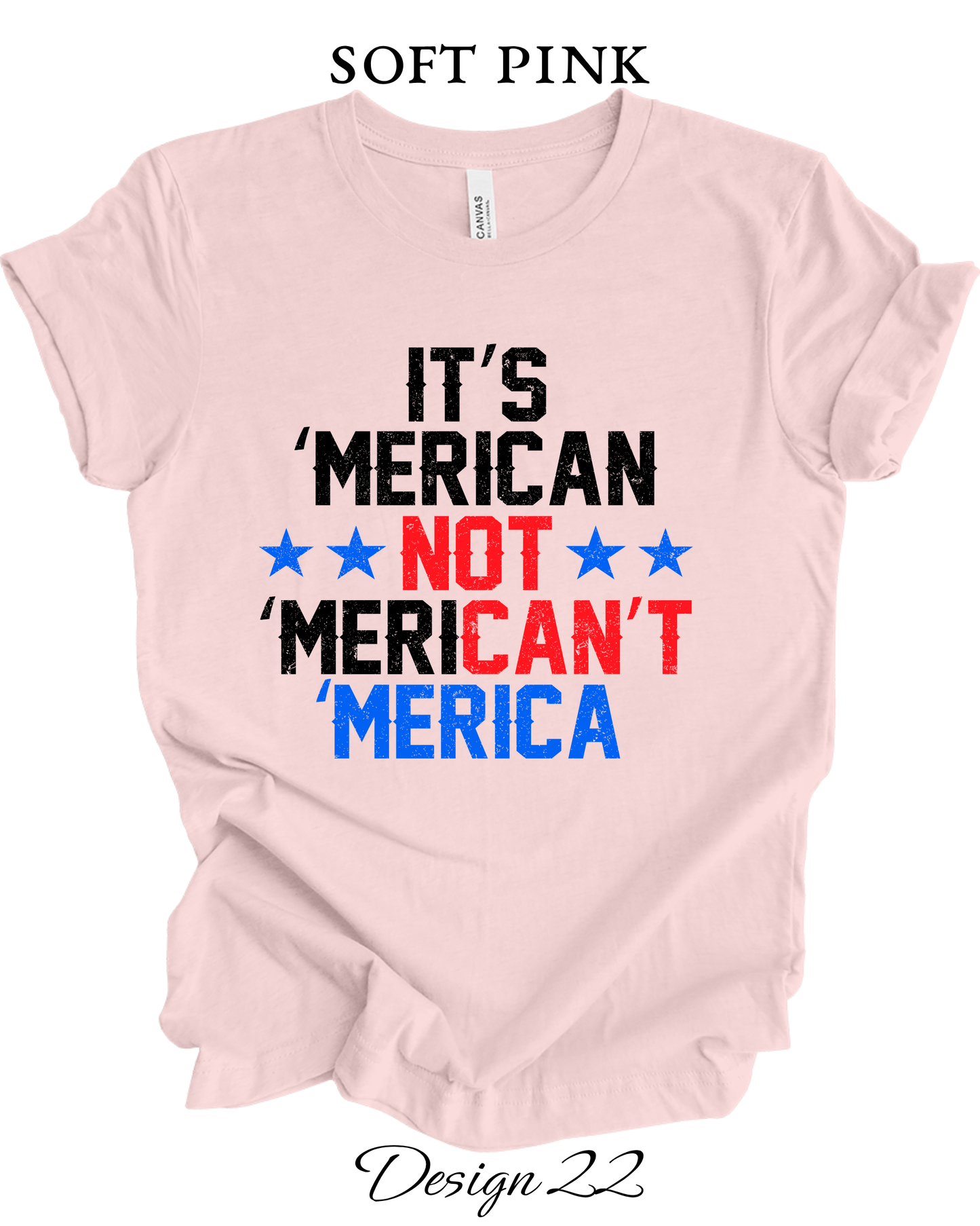 Custom Tee Unisex Crew Neck T-shirts | Patriotic Inspired Tee