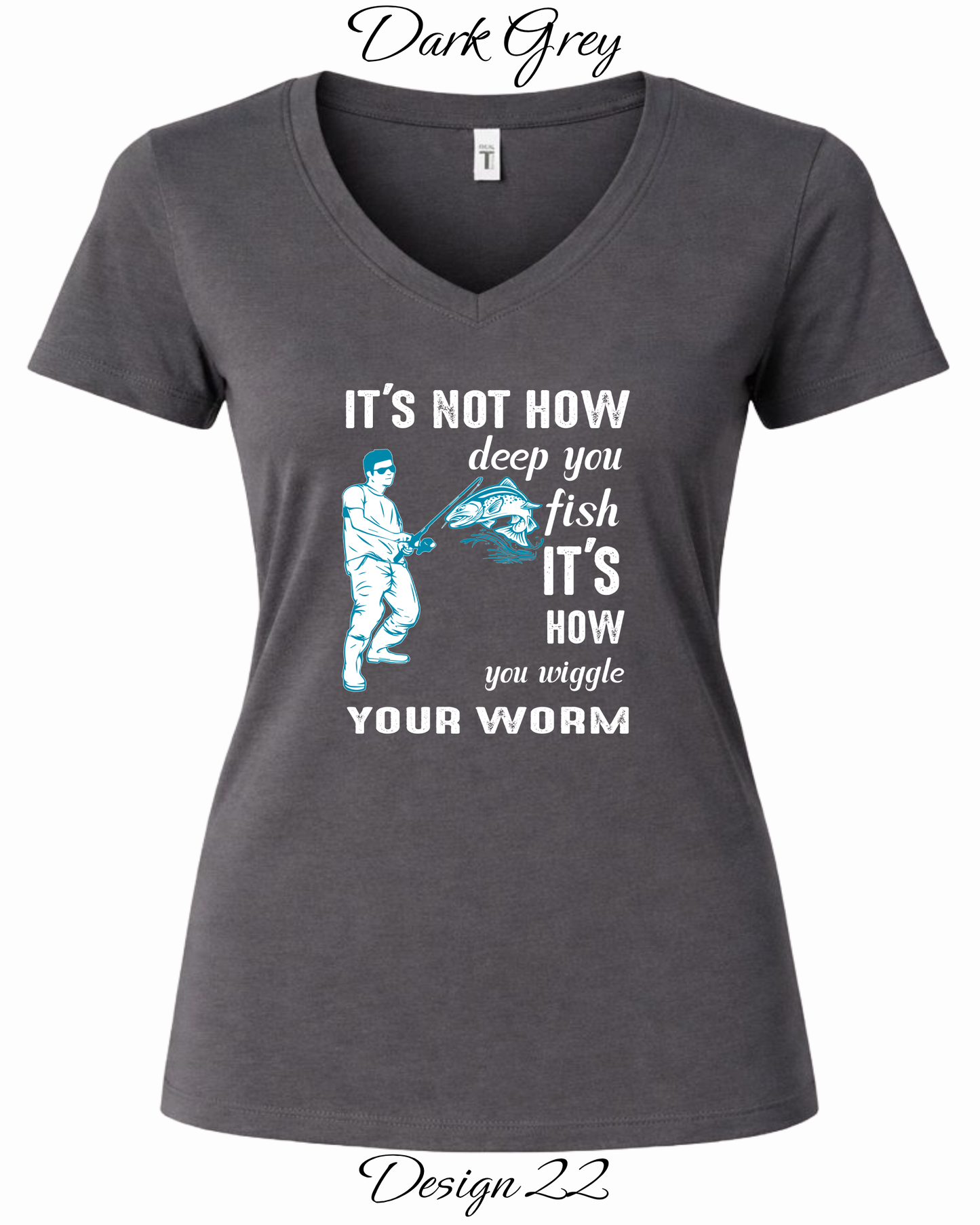 Custom Women's Tank Tops & Tees | Fishing Inspired Tee
