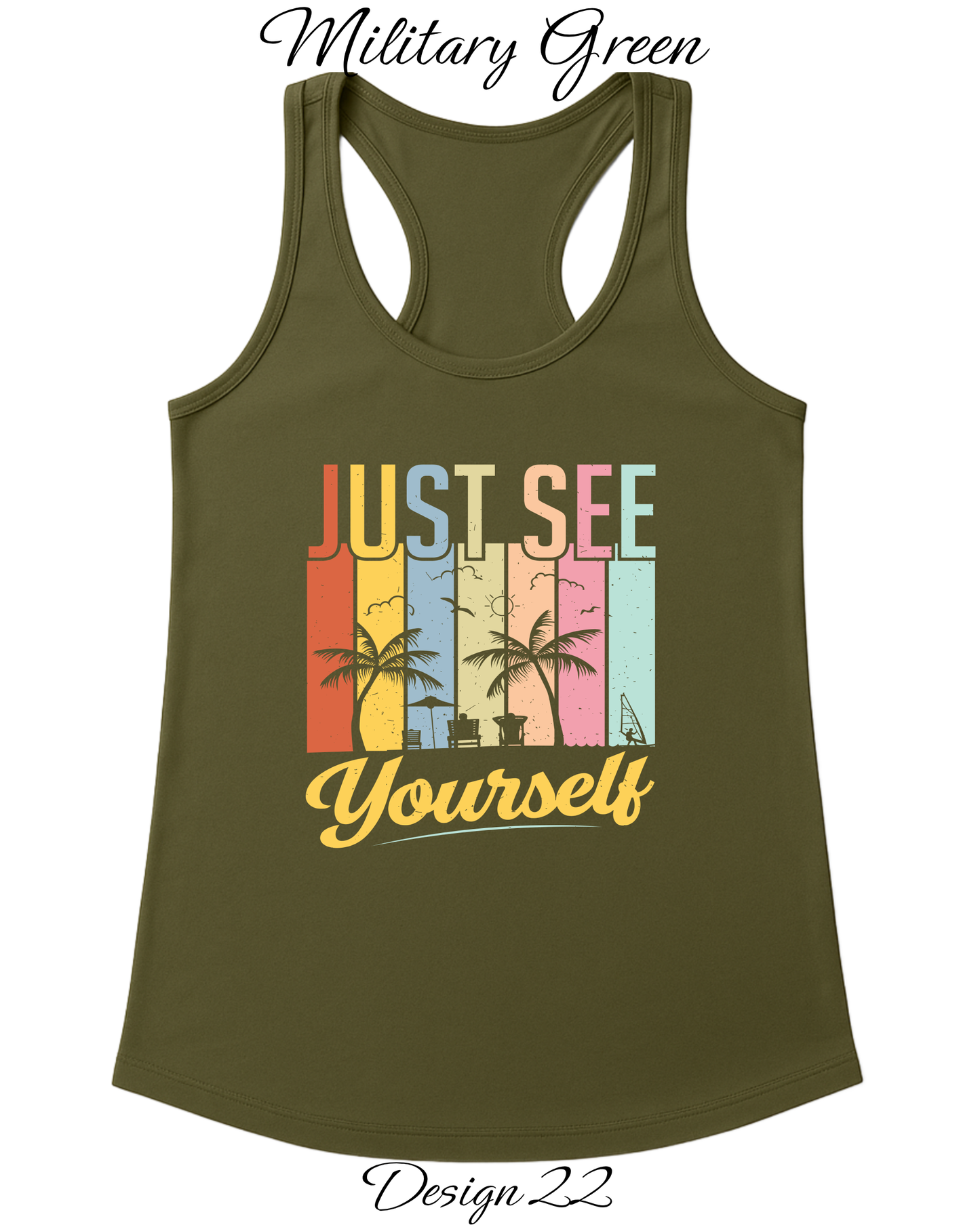 Custom Women's Tank Tops & Tees | Summer, Surfing, & Sunshine Inspired Tee