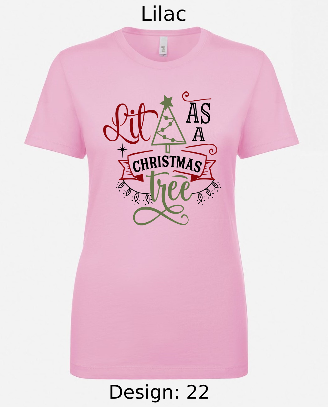 Shirts Women's Customized Tank Tops & Shirts | Christmas Funny Drinking Themed Tee