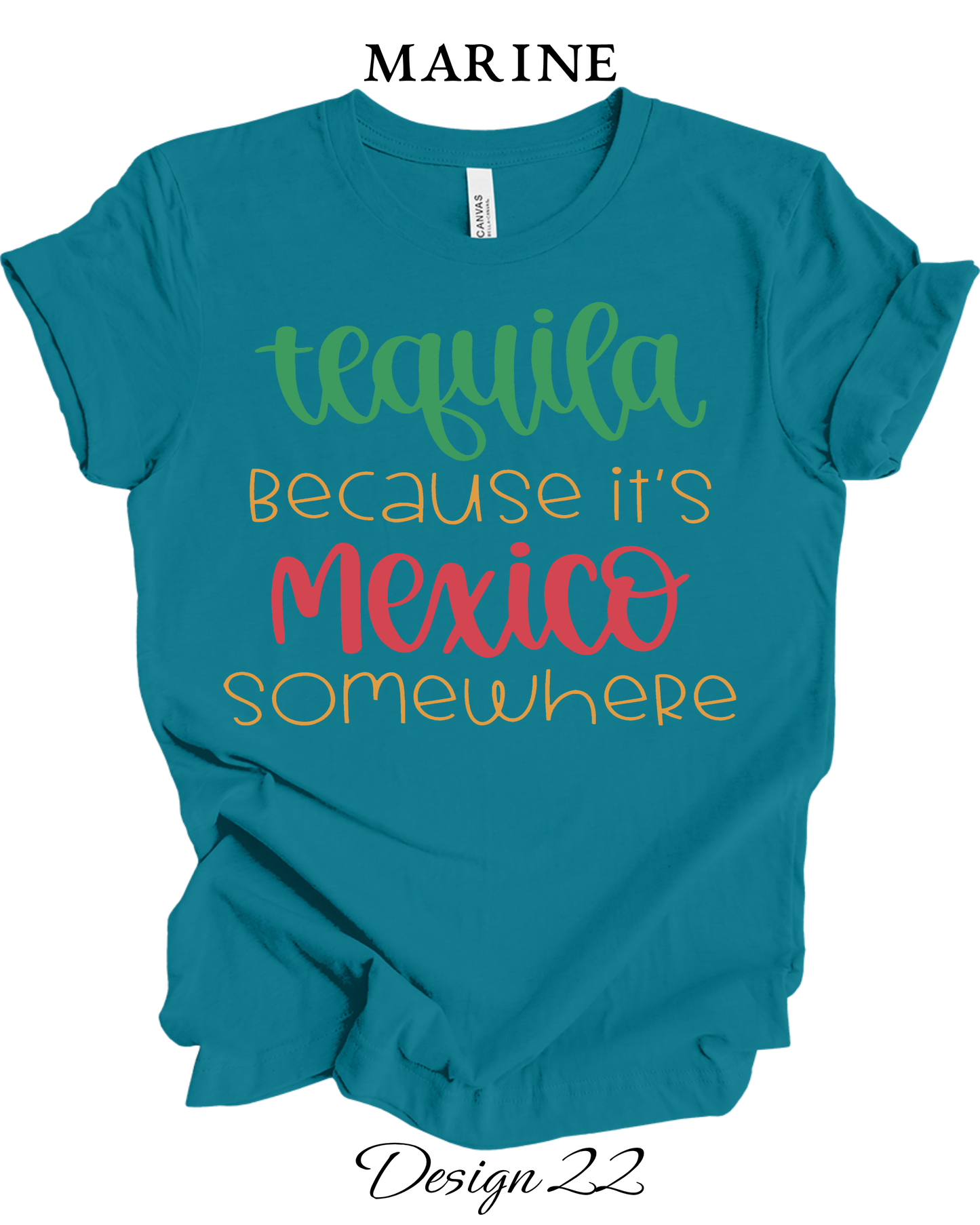 Custom Tee Unisex Crew Neck T-Shirts | Cinco de Mayo Inspired Tee