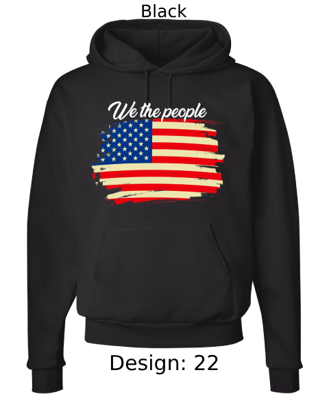 Unisex Patriotic Hoodie Sweatshirt | Custom Hoodie