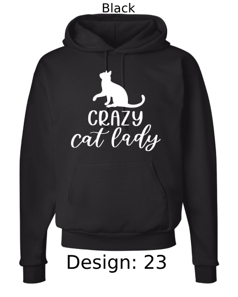 Unisex Cat Hoodie Sweatshirt | Custom Hoodie