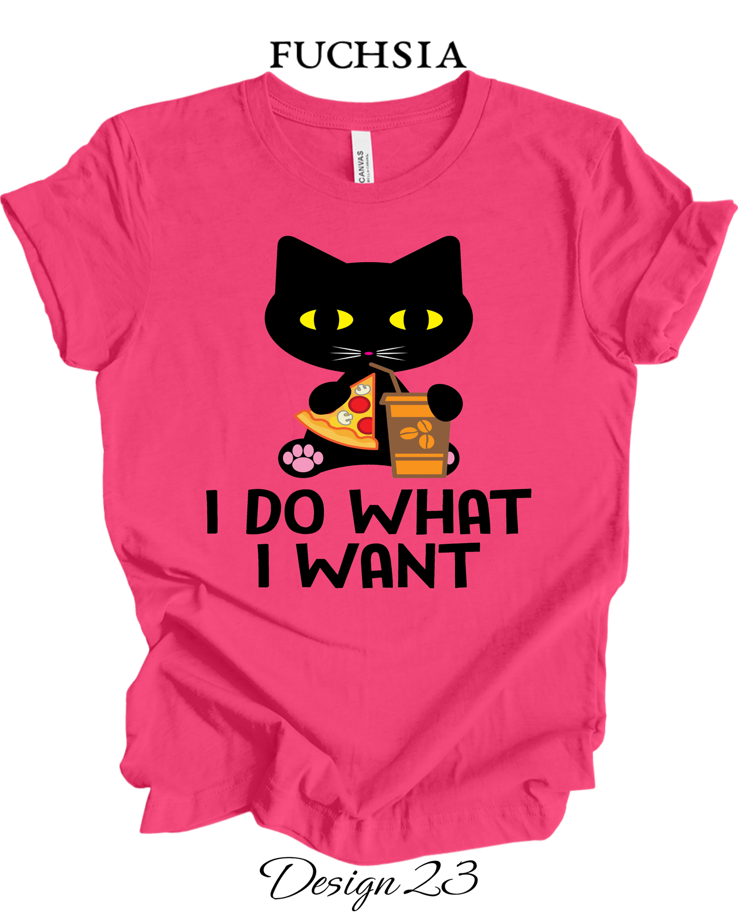Custom Tee Unisex Crew Neck T-Shirts  | Cat Inspired Tee