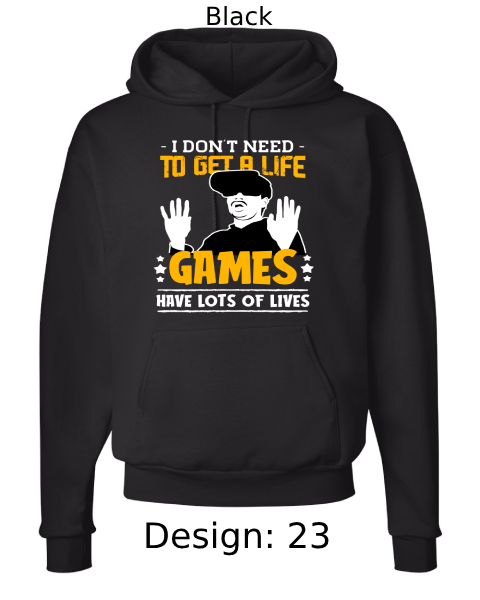 Unisex Video Gaming Hoodie Sweatshirt | Custom Hoodie