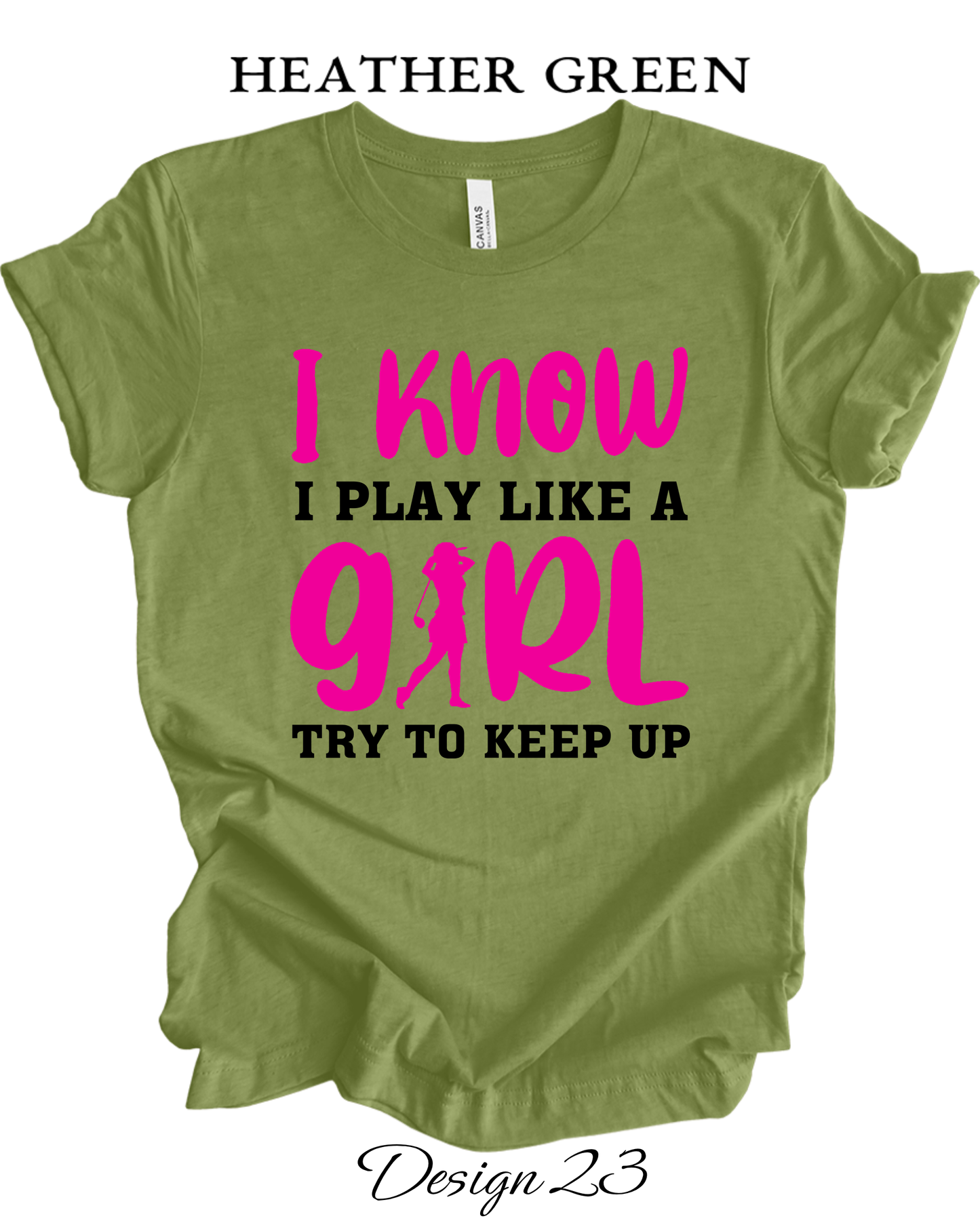 Custom Tee Unisex Crew Neck T-shirts | Golf Inspired Tees