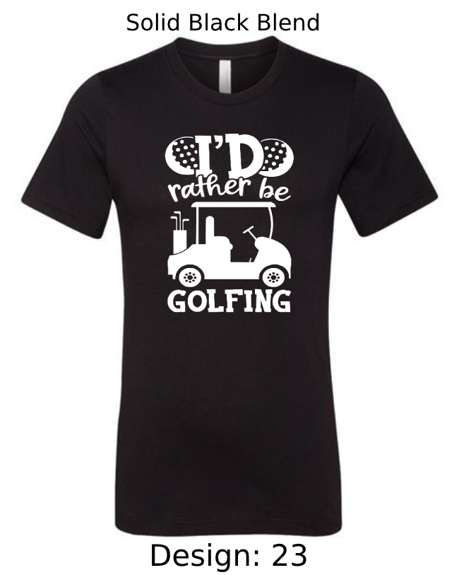 Shirts Men's Customized T-Shirts | Golf Themed Tee