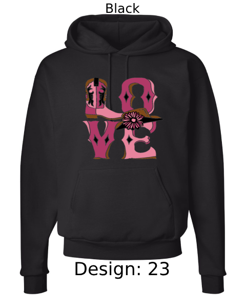 Unisex Country Cowboy Hoodie Sweatshirt | Custom Hoodie