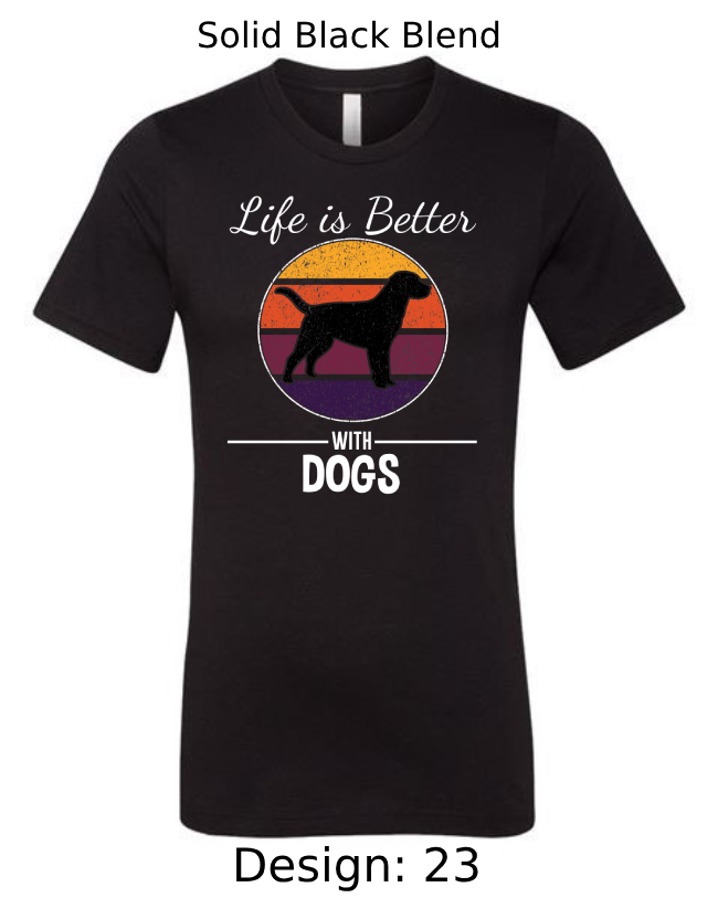 Shirts Men's Customized T-Shirts | Dog Themed Tee