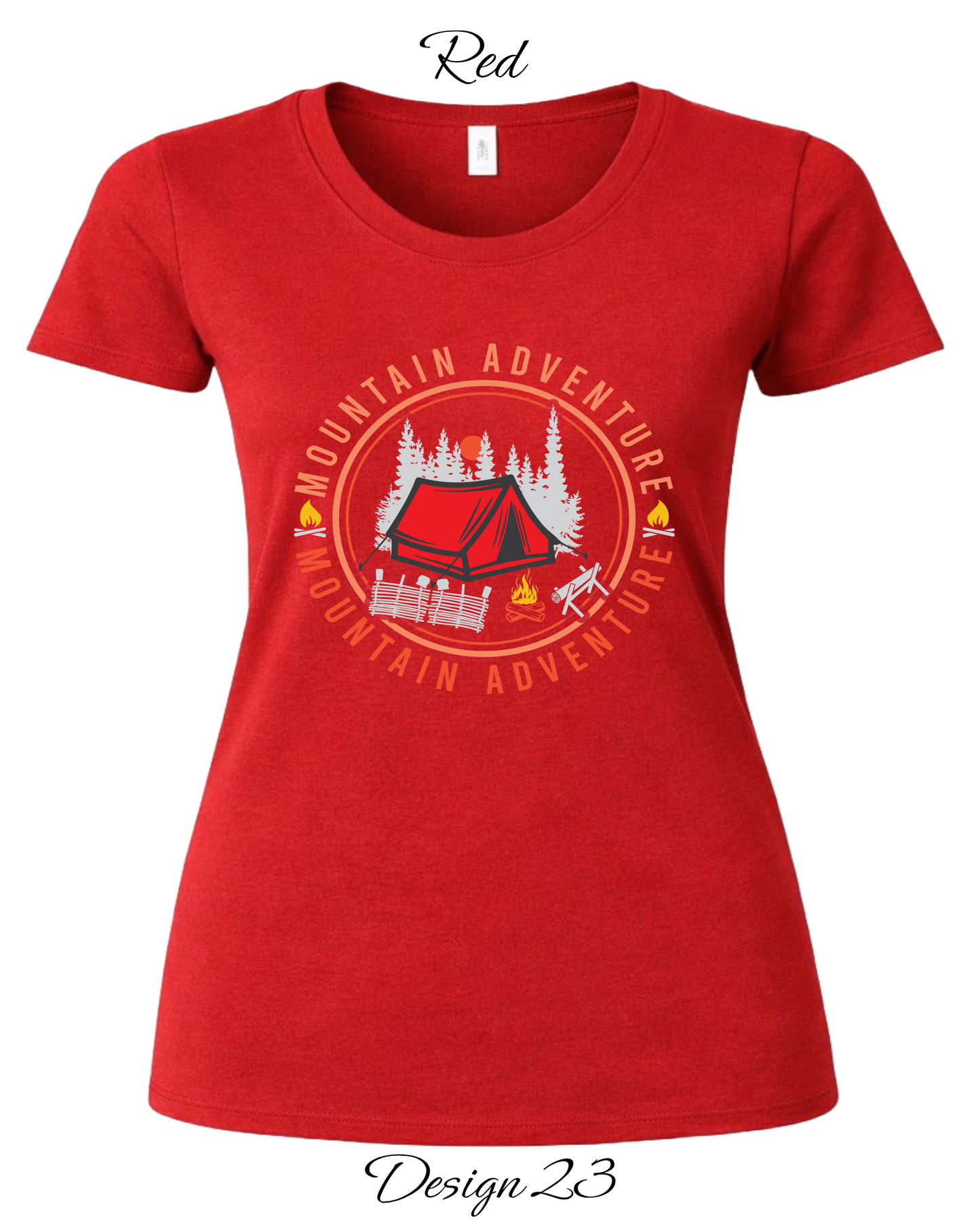 Custom Women's Tank Tops & Tees | Camping, Hiking, & Wilderness Inspired Tee