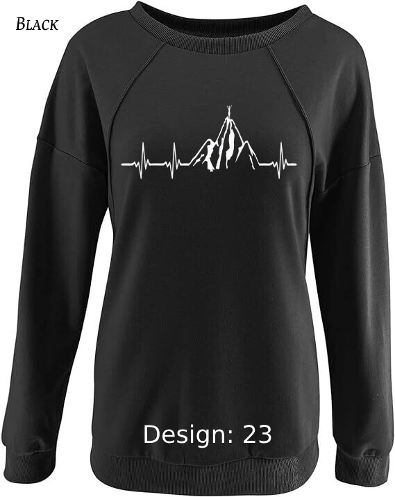 Sweatshirt Women's Camping Sweatshirt | Custom Sweatshirt