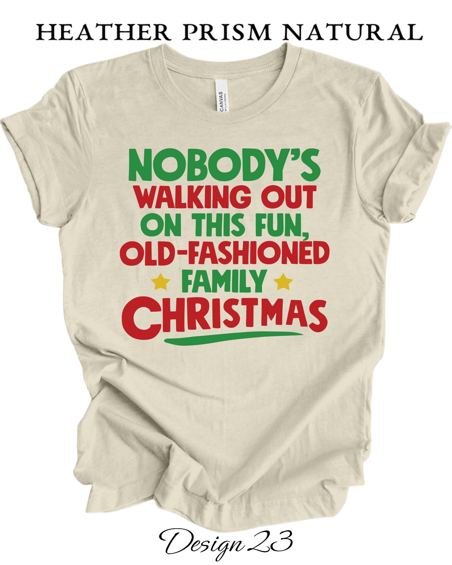 Custom Tee Unisex Crew Neck | Christmas Vacation Inspired Tee