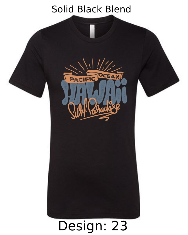 Shirts Men's Customized T-shirts | Summer, Surfing, & Sunshine Themed Tee
