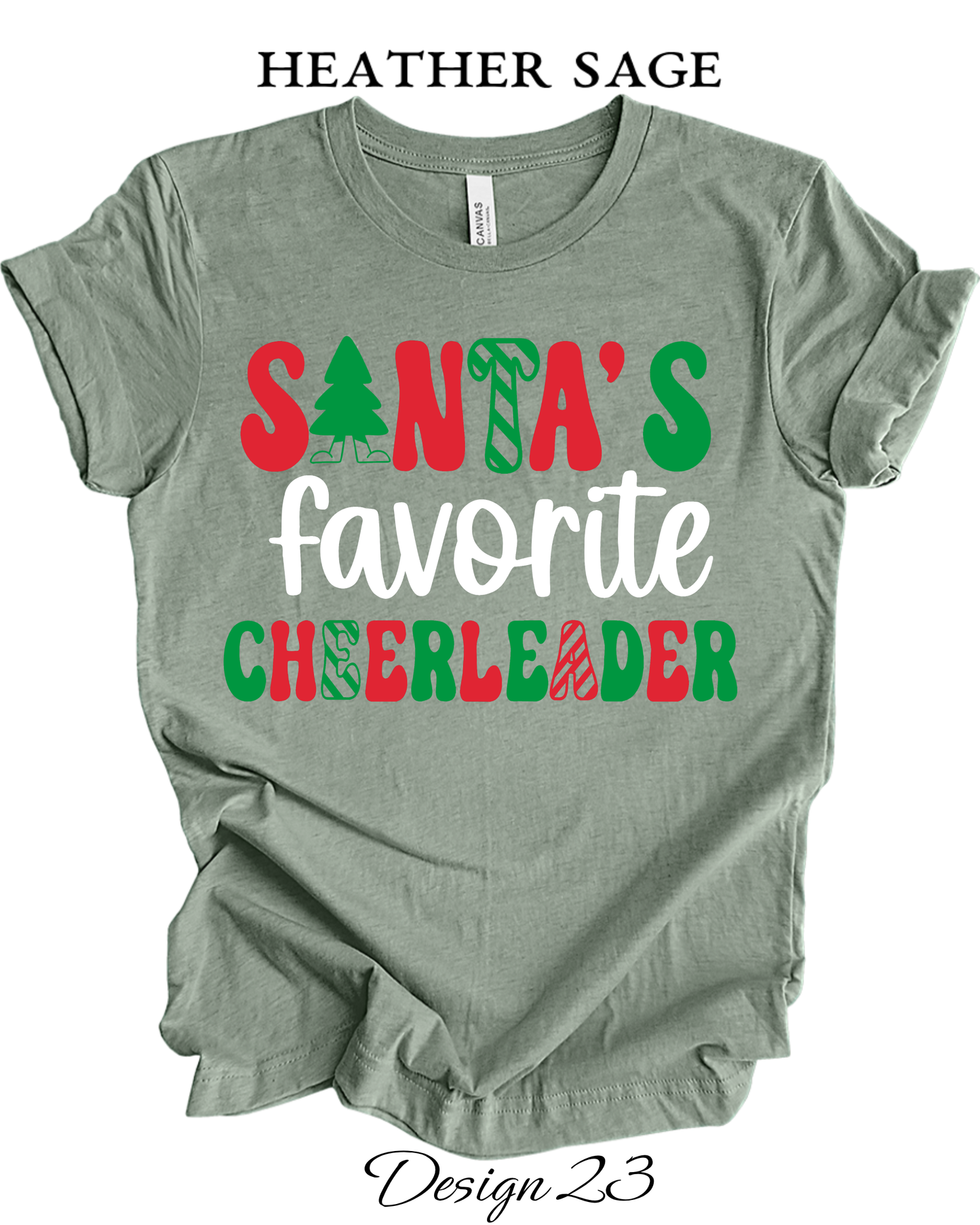 Custom Tee Unisex Crew Neck T-Shirts | Christmas Funny Santa Inspired Tee