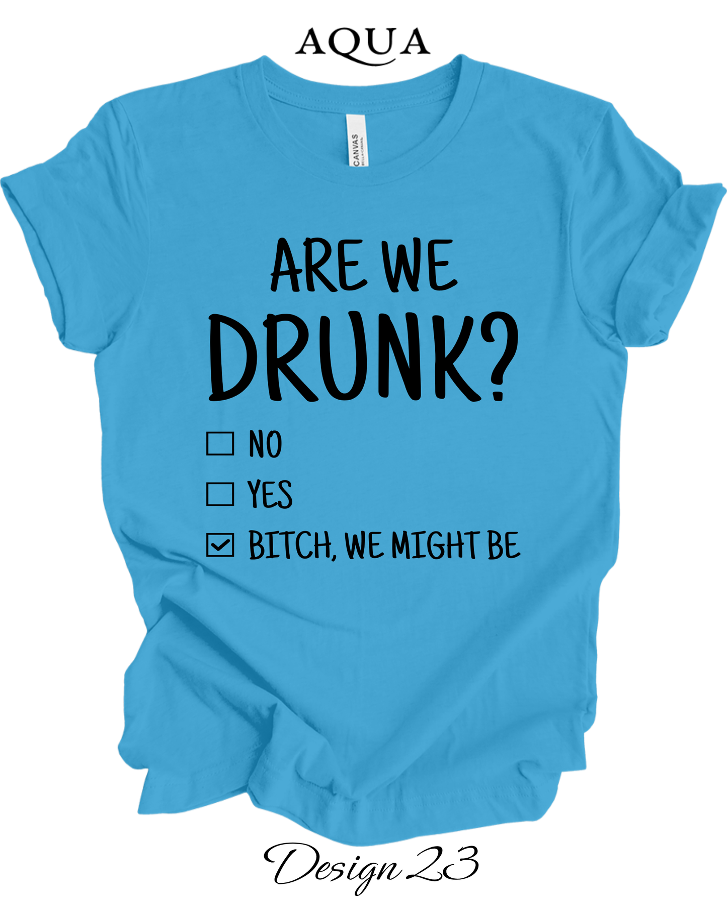 Custom Tee Unisex Crew Neck T-Shirts | Bride, Bachelorette, Brides Maid Group Wedding Shirts