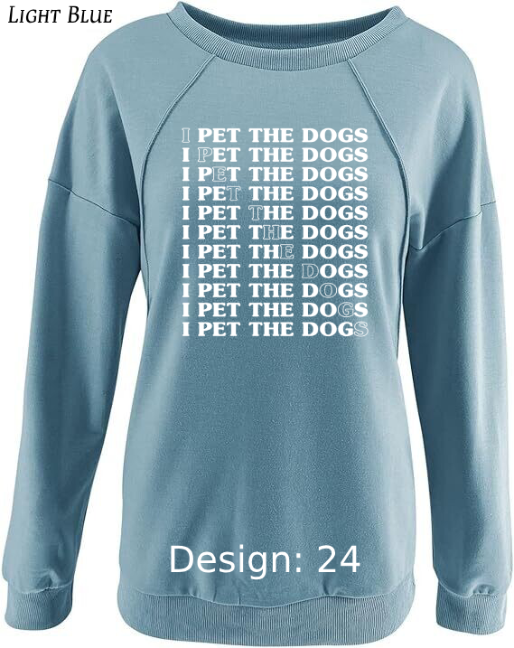 Sweatshirt Women's Dog Sweatshirt | Custom Sweatshirt