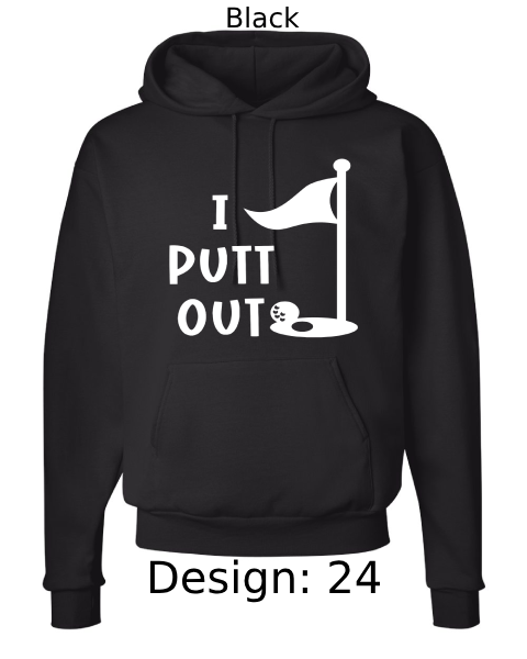 Unisex Golf Hoodie Sweatshirt | Custom Hoodie