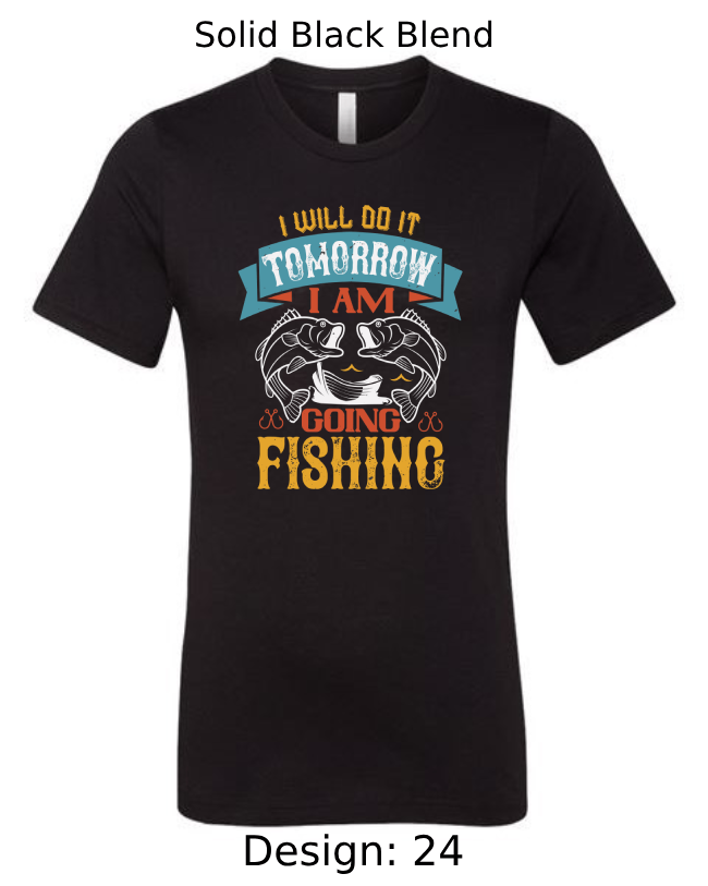 Shirts Men's Customized T-Shirts | Fishing Themed Tee