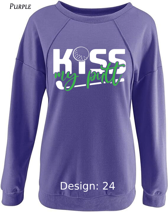 Sweatshirt Women's Golf Sweatshirt | Custom Sweatshirt